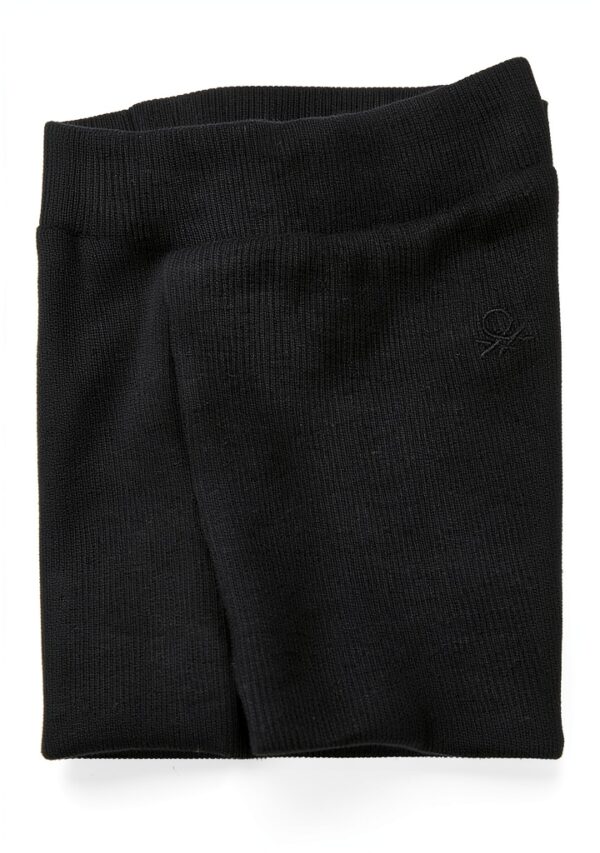 Benetton Leggings Flare Bambine Cotone Elastan Spacchetto-2