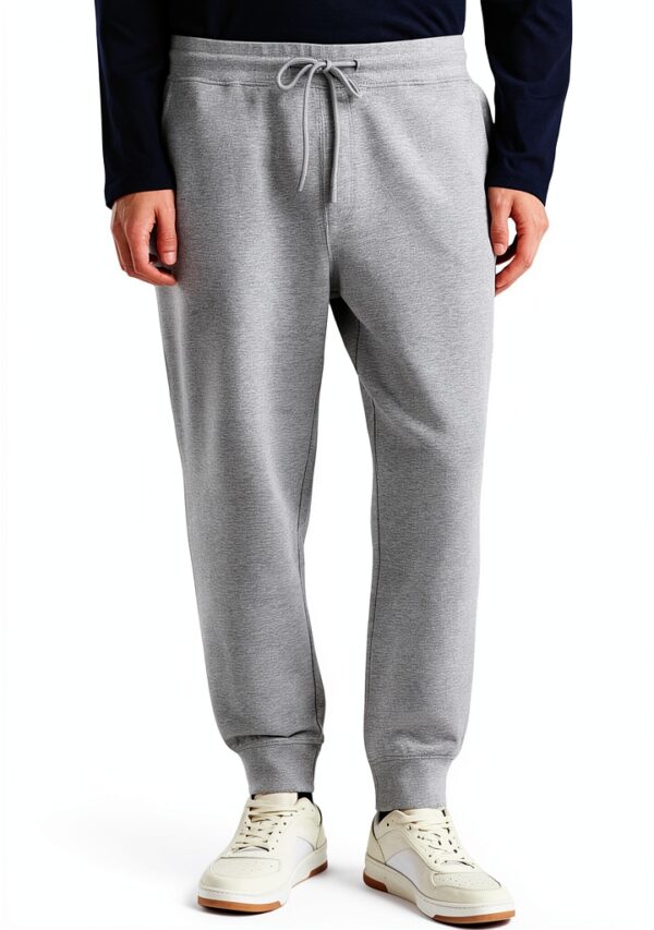 Pantaloni Uomo Benetton Taglio Comodo Tessuto Resistente-3