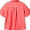 Camicia Viscosa Benetton Donna Colletto Classico Maniche 3/4-3