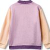 Felpa bambine Benetton cotone glitter grafica regolare-2