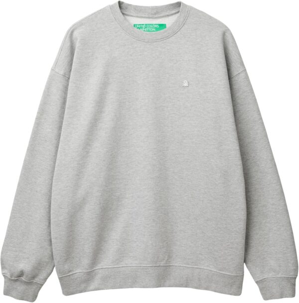 Maglione United Colors of Benetton Uomo Grigio Caldo-0