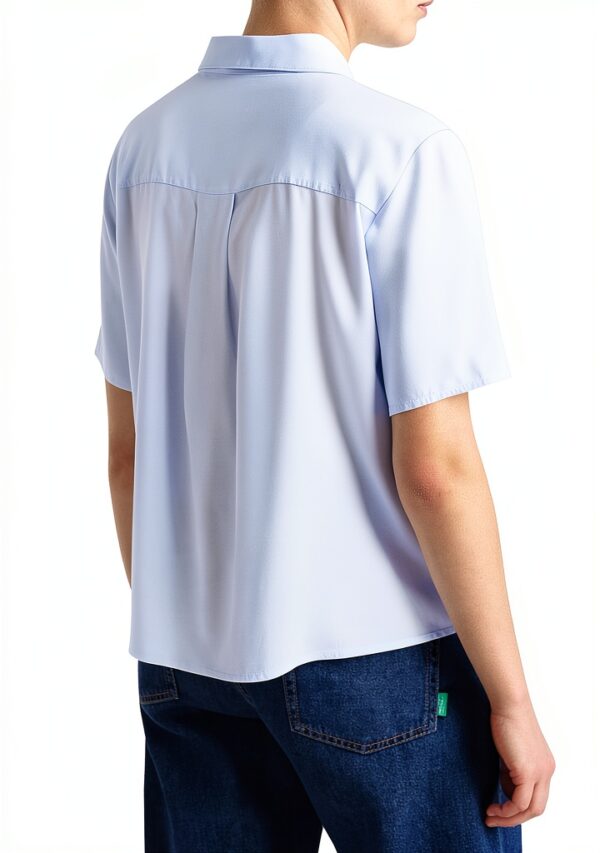Camicia Benetton Viscosa Donna Colletto Classico M-1