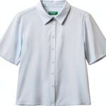 Camicia Benetton Viscosa Donna Colletto Classico M-0