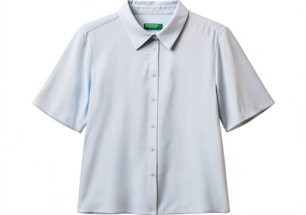 Camicia Benetton Viscosa Donna Colletto Classico M-0