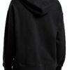 Felpa con cappuccio Benetton donna cotone comfort fit-1