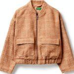 Giacca Benetton bambine chanel blusante lana poliestere-0