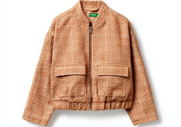 Giacca Benetton bambine chanel blusante lana poliestere-0