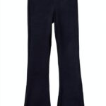 Leggings flare Benetton bambine cotone elastan spacchetto-0