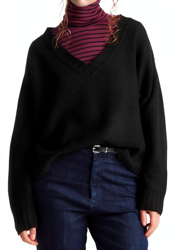 Maglione Donna United Colors of Benetton Scollo V Maglia