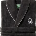Accappatoio United Colors of Benetton Nero Cotone Uomo-0