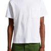 Tshirt Uomo Benetton Cotone Biologico Blu Giallo-3