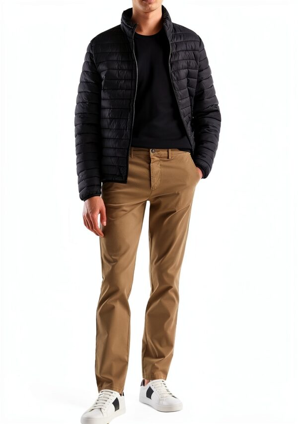 Pantaloni Uomo Benetton Design Moderno Vestibilità Comoda-5