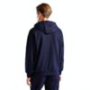 Felpa Uomo Benetton Zip Cappuccio Cotone Organico Nero-5