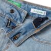 Jeans Benetton Denim Stretch Gamba Ampia Ragazze-2