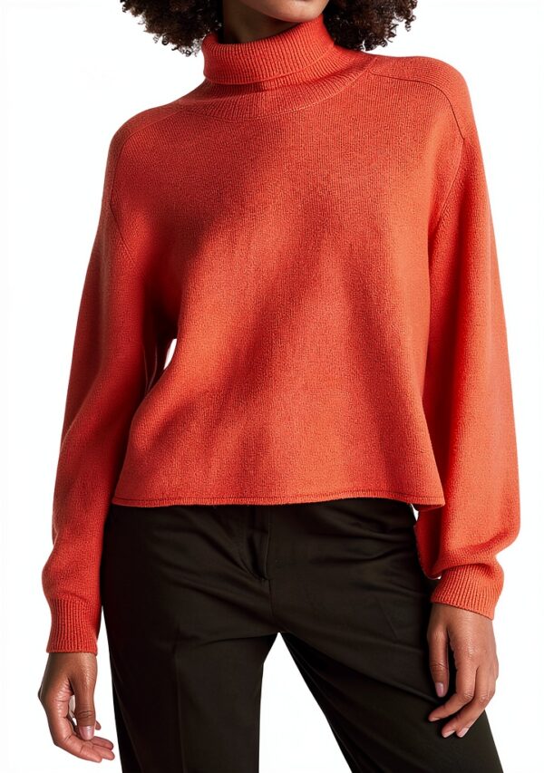 Maglione Donna Benetton Maglia Ciclista Lana Morbida