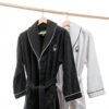 Accappatoio United Colors of Benetton Nero Cotone Uomo-7