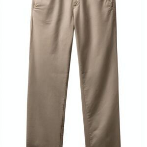 Benetton Pantaloni Chino Uomo Gabardina Stretch Design-0