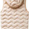 Gilet trapuntato bambine microiniezione lycra cappuccio-1