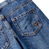 Jeans Benetton denim cotone pantaloni bambine ragazze-2
