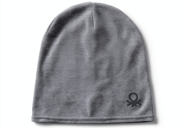 Cappello Bambini United Colors Benetton Cotone Elastan Blu