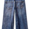 Jeans Benetton denim cotone pantaloni bambine ragazze-1