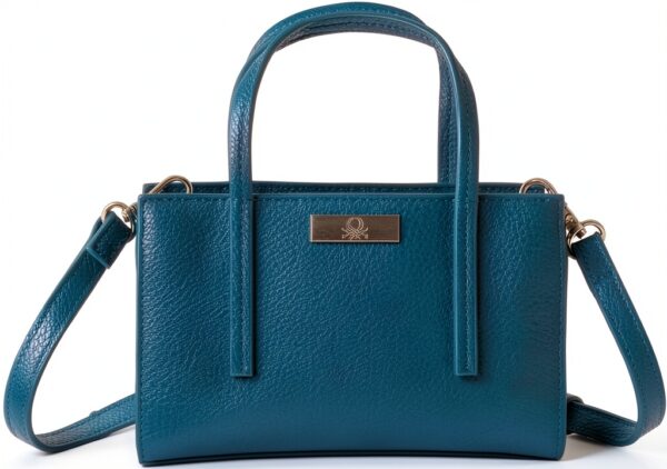 Borsa a tracolla United Colors of Benetton pelle martellato