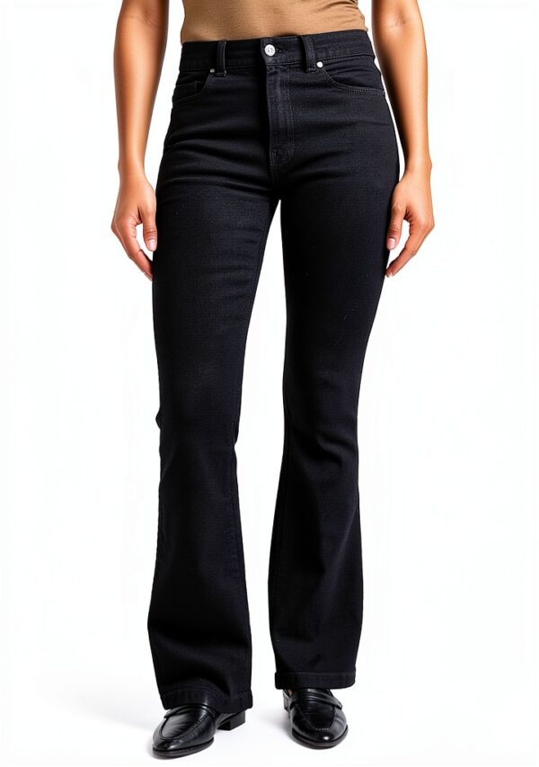 Pantaloni donna United Colors of Benetton denim stretch