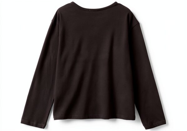 T-shirt Benetton cotone organico ricamo pailettes ragazze-1