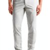 Pantaloni Chino Benetton Uomo Cotone Design Moderno-2