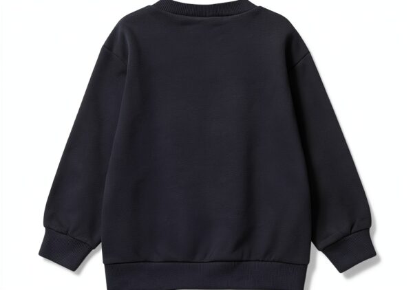 Benetton Felpa Bambini Cotone Girocollo Stampa Multicolore-1