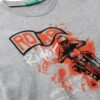 T-shirt bambini Benetton cotone manica lunga stampa-2