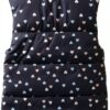 Gilet imbottito Benetton bambini poliestere blu verde-1