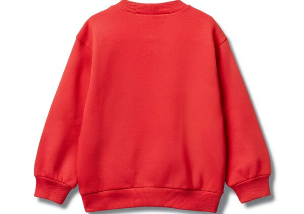 Felpa Benetton bambini cotone girocollo stampa multicolore-1