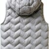 Gilet Benetton bambine microiniezione cappuccio blu verde-1