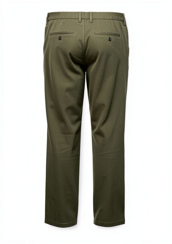 Chino Uomo Benetton Cotone Tela Paracadute Design Moderno-3