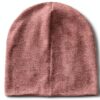 Cappellino beanie Benetton melange logo gommato bambine-1