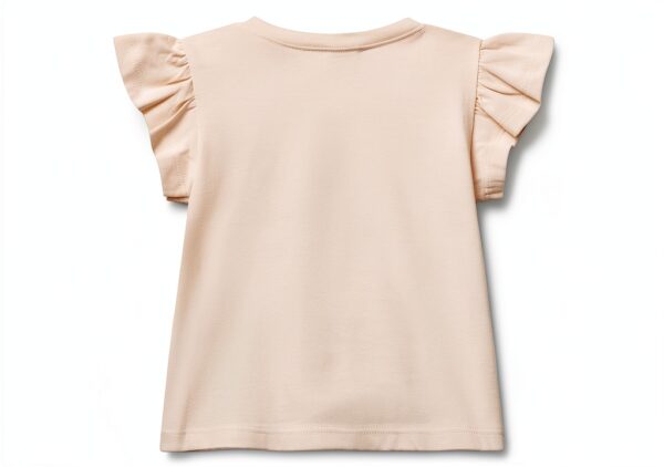 Tshirt Benetton bimba cotone verde bianco taglie neonato-1