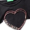 T-shirt Benetton cotone organico ricamo pailettes ragazze-2