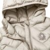 Gilet Benetton Bambine Microiniezione Cappuccio Blu Verde-2