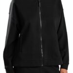 Felpa Donna Benetton 100% Cotone Confort Fit Logo-0