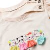 Tshirt Benetton bimba cotone verde bianco taglie neonato-2