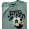 T-shirt Benetton bambini cotone manica lunga stampa-2