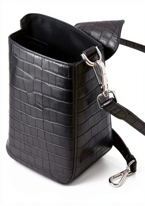 Borsa Benetton New Be medium pelle coccodrillo-2