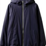 Giubbino raglan Benetton nylon pile per bambini-0