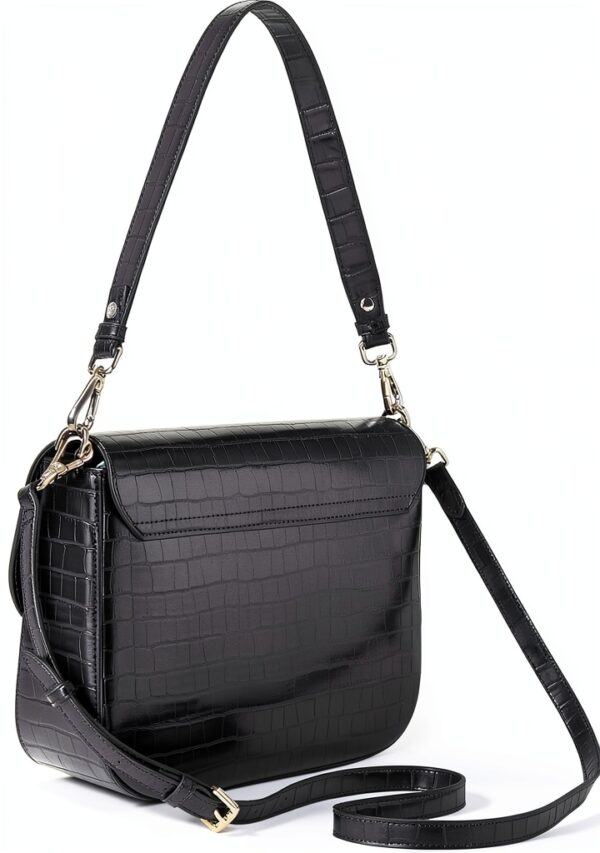 Borsa Benetton New Be medium pelle coccodrillo-1