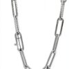 Collana in argento 925 TISENTO 45 cm per adulti-2