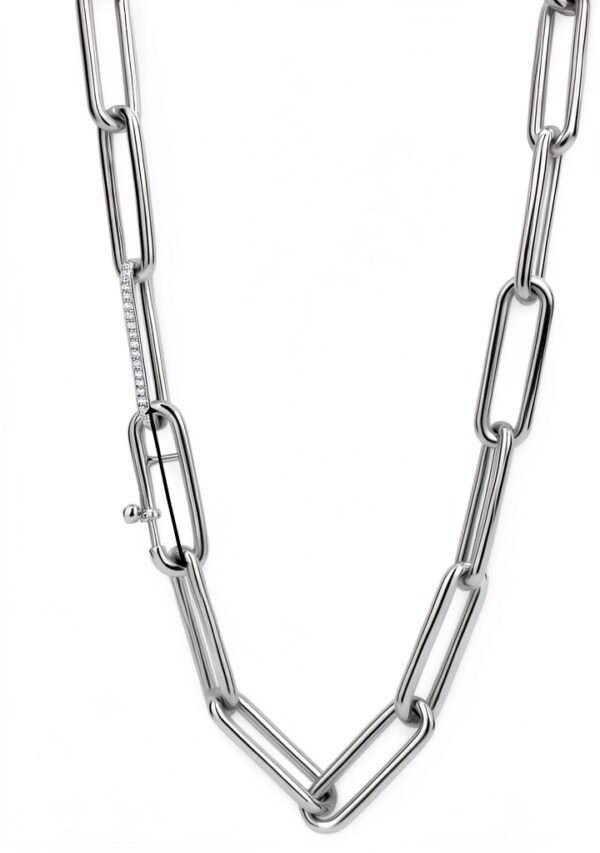 Collana in argento 925 TISENTO 45 cm per adulti-2