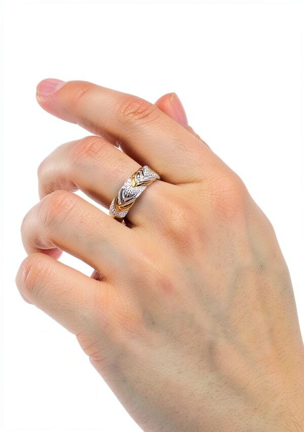 Anello TISENTO 925 Argento 14mm-1