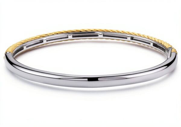 Bracciale TISENTO Unisex 2992SY in Acciaio Inox con Design SCRAVA-1