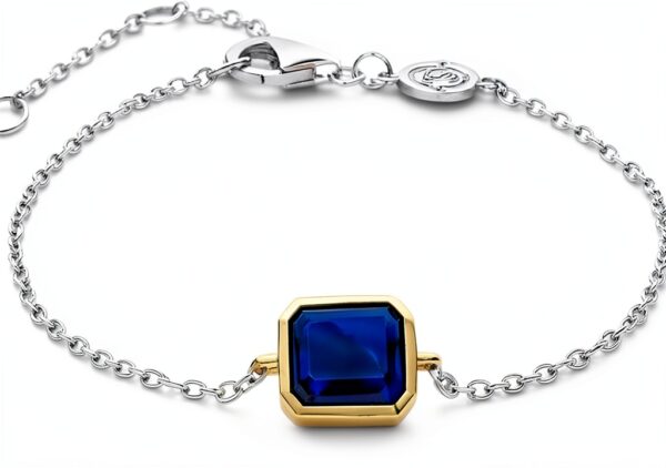 Bracciale Donna TISENTO modello 23003BY in acciaio inox elegante-2